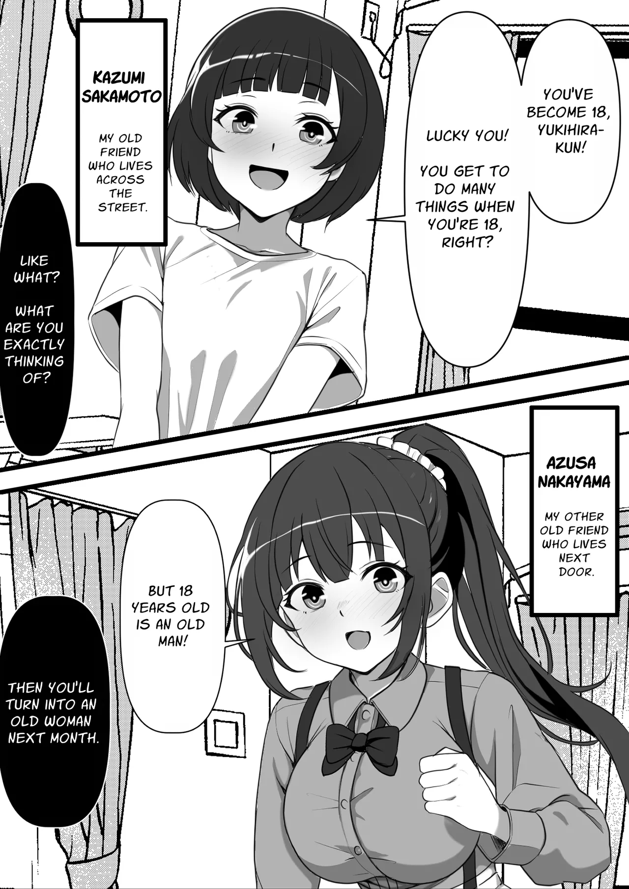 Mura ni Ikken-dake no Fuuzokuden ni Ittara Osananajimi no Hahaoyashika Inakatta no Daga | When I Went To The One And Only Brothel In Town, My Friend's Mother Was The Only Prostitute There - Page 4