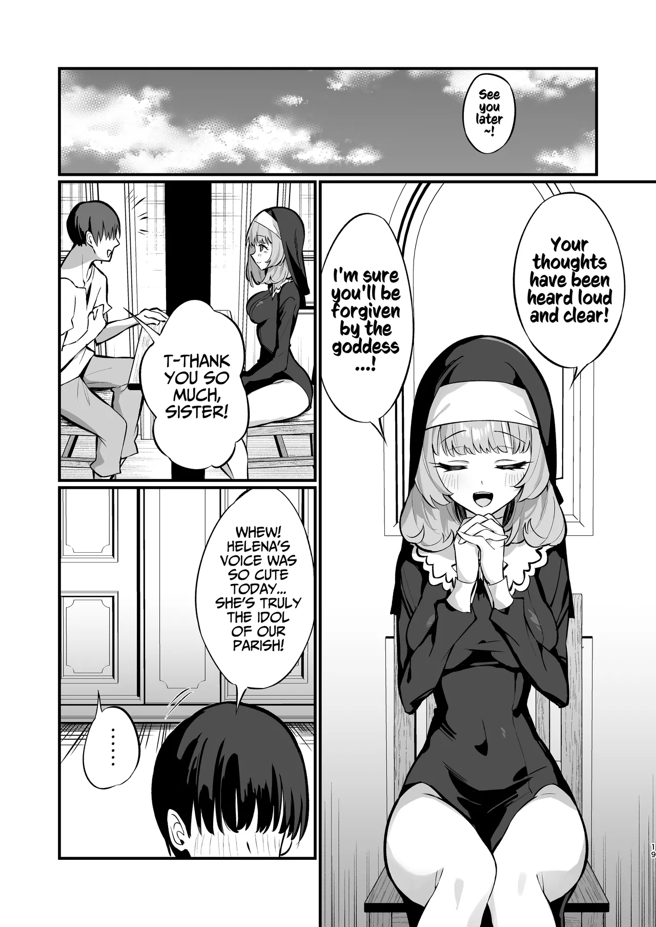 Sister Kanzen Haiboku.｜A Sister's Absolute Defeat Until an Innocent Nun Enters Heat and Indulges in Passionate Mating Sex - Page 19