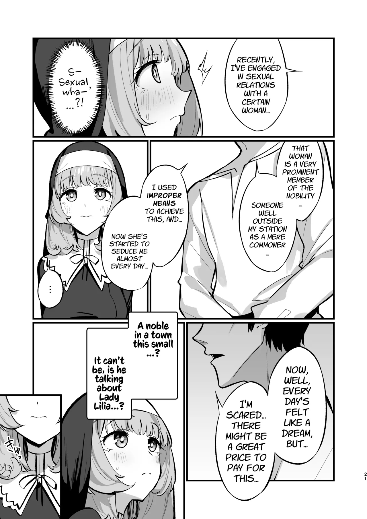 Sister Kanzen Haiboku.｜A Sister's Absolute Defeat Until an Innocent Nun Enters Heat and Indulges in Passionate Mating Sex - Page 21