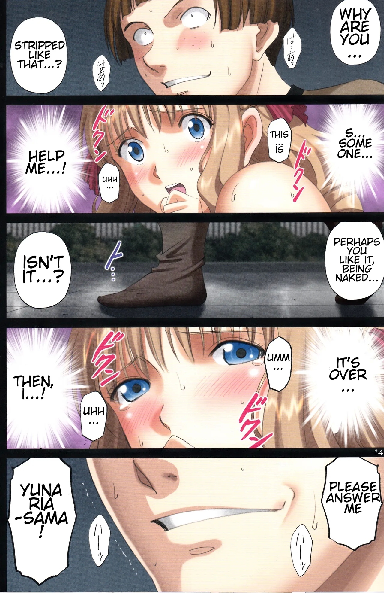 Roshutsu Otome Fantasy " Oujo wa inbina mi rare makuriFINAL" | The Lewd Princess Is Being Constantly Seen -Yunaria Fon Vitoria ~ FINAL - Page 13