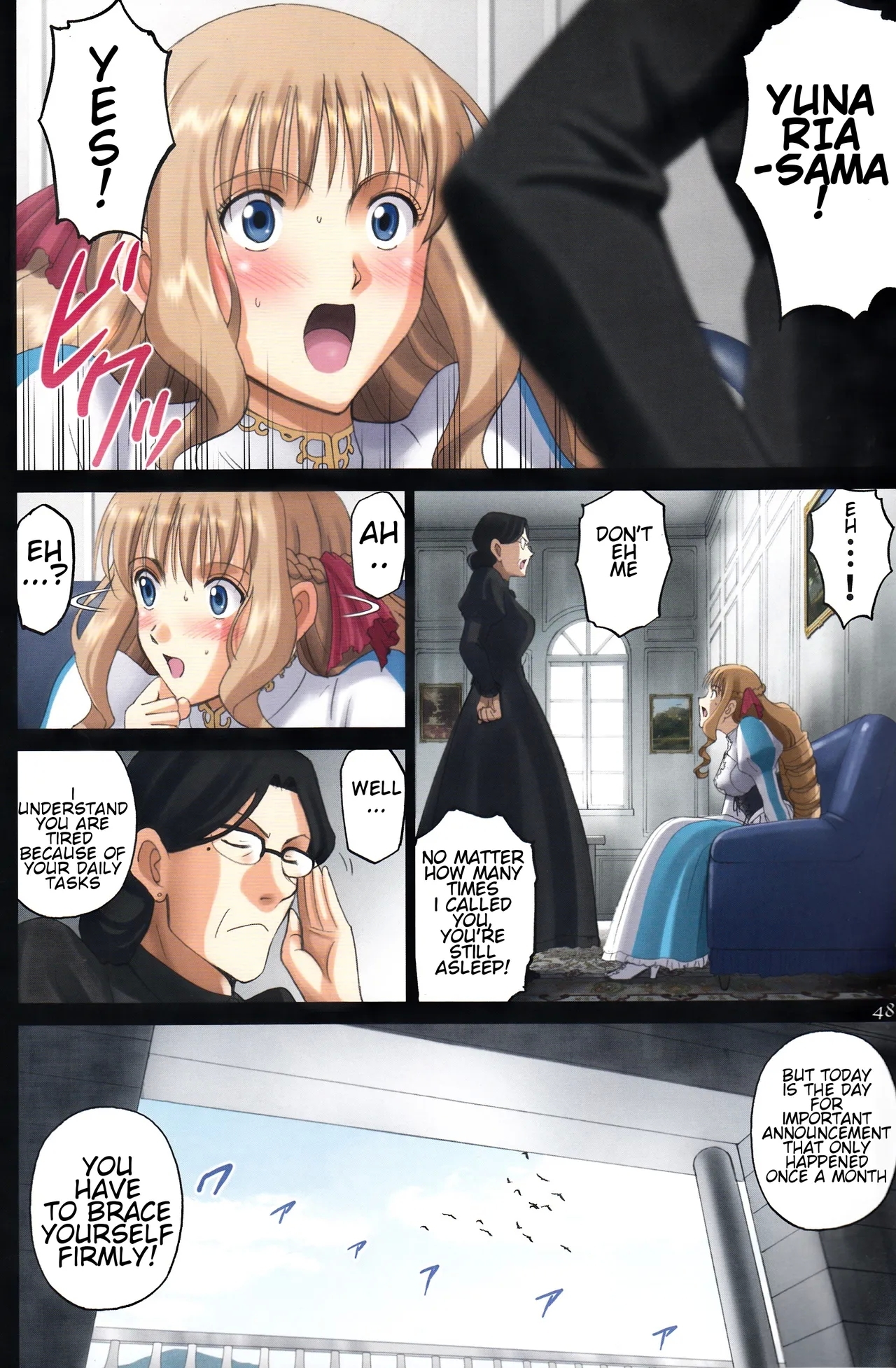 Roshutsu Otome Fantasy " Oujo wa inbina mi rare makuriFINAL" | The Lewd Princess Is Being Constantly Seen -Yunaria Fon Vitoria ~ FINAL - Page 47