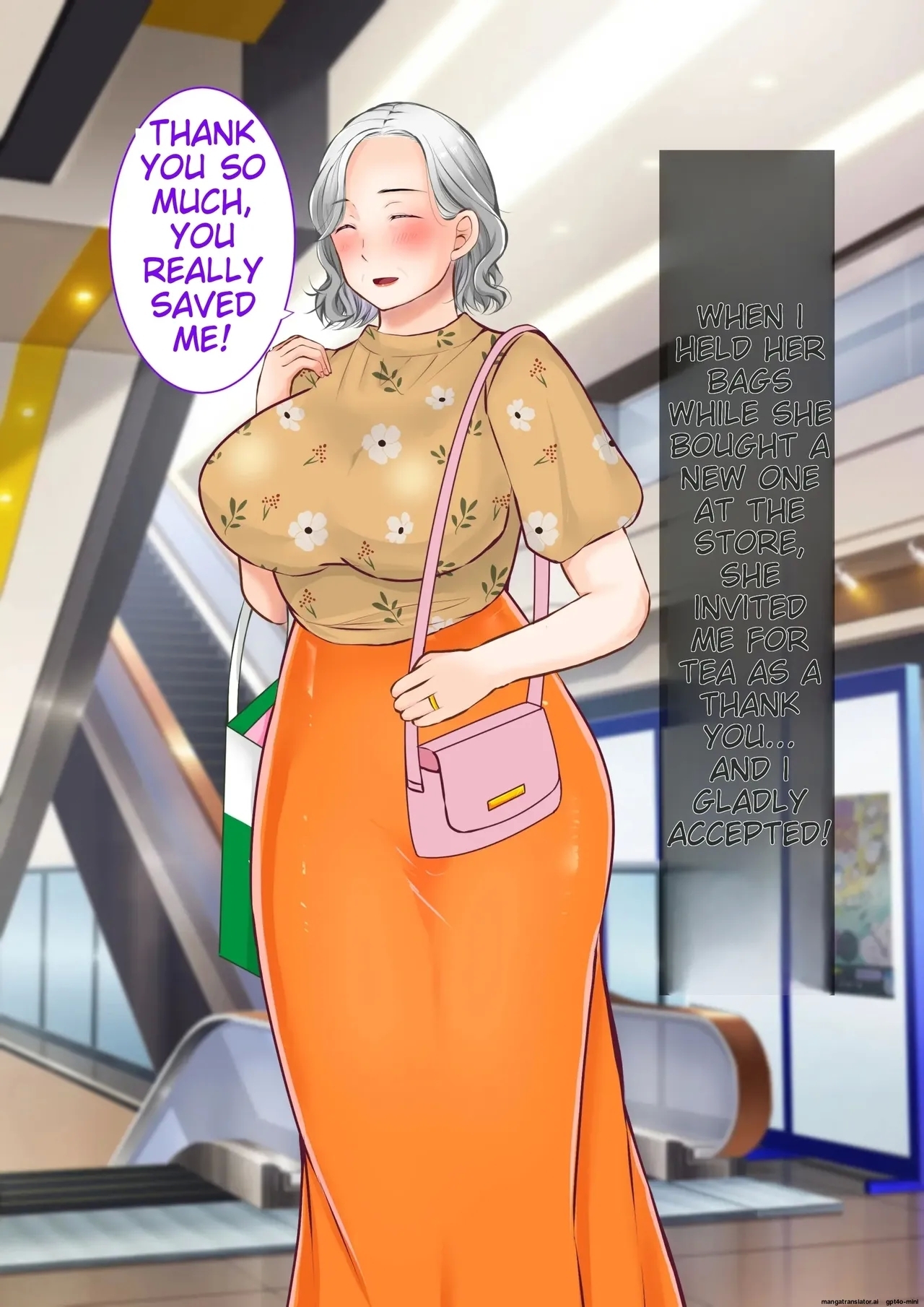 The story of how I picked up a plump and sexy old woman and made her my wife | Nanpa shita Geki Muchimuchi Body Babaa o Yome ni Shita Hanashi - Page 3