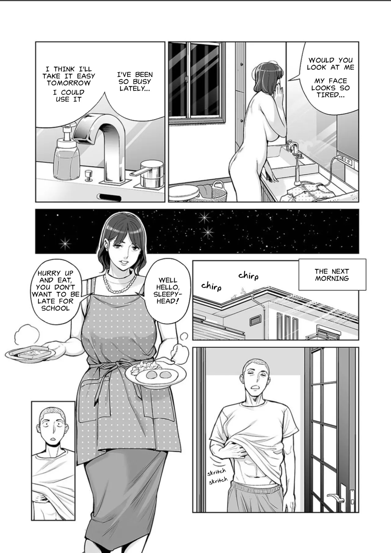 Takashi's Mom Is Also A Dirty Slut - Page 12