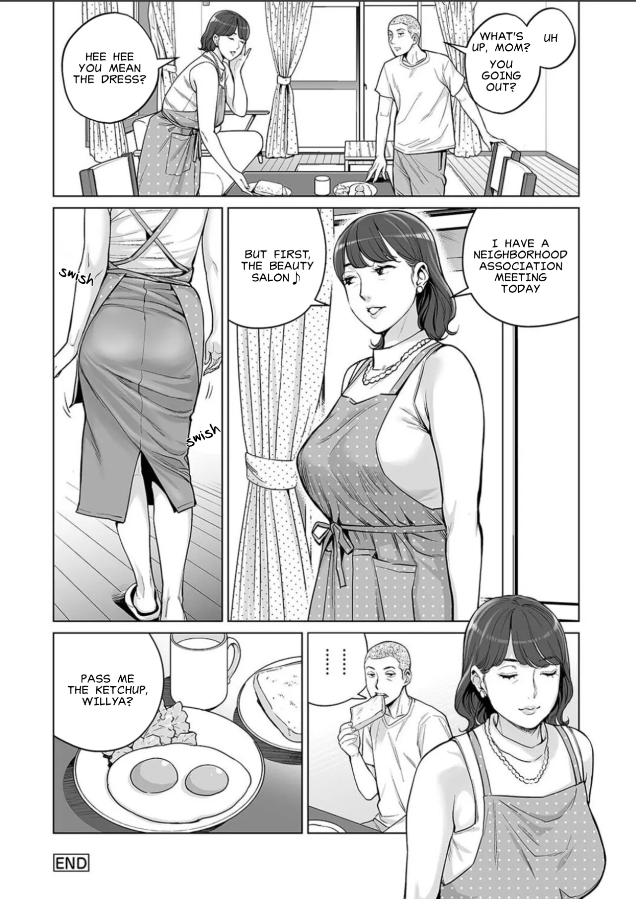 Takashi's Mom Is Also A Dirty Slut - Page 13