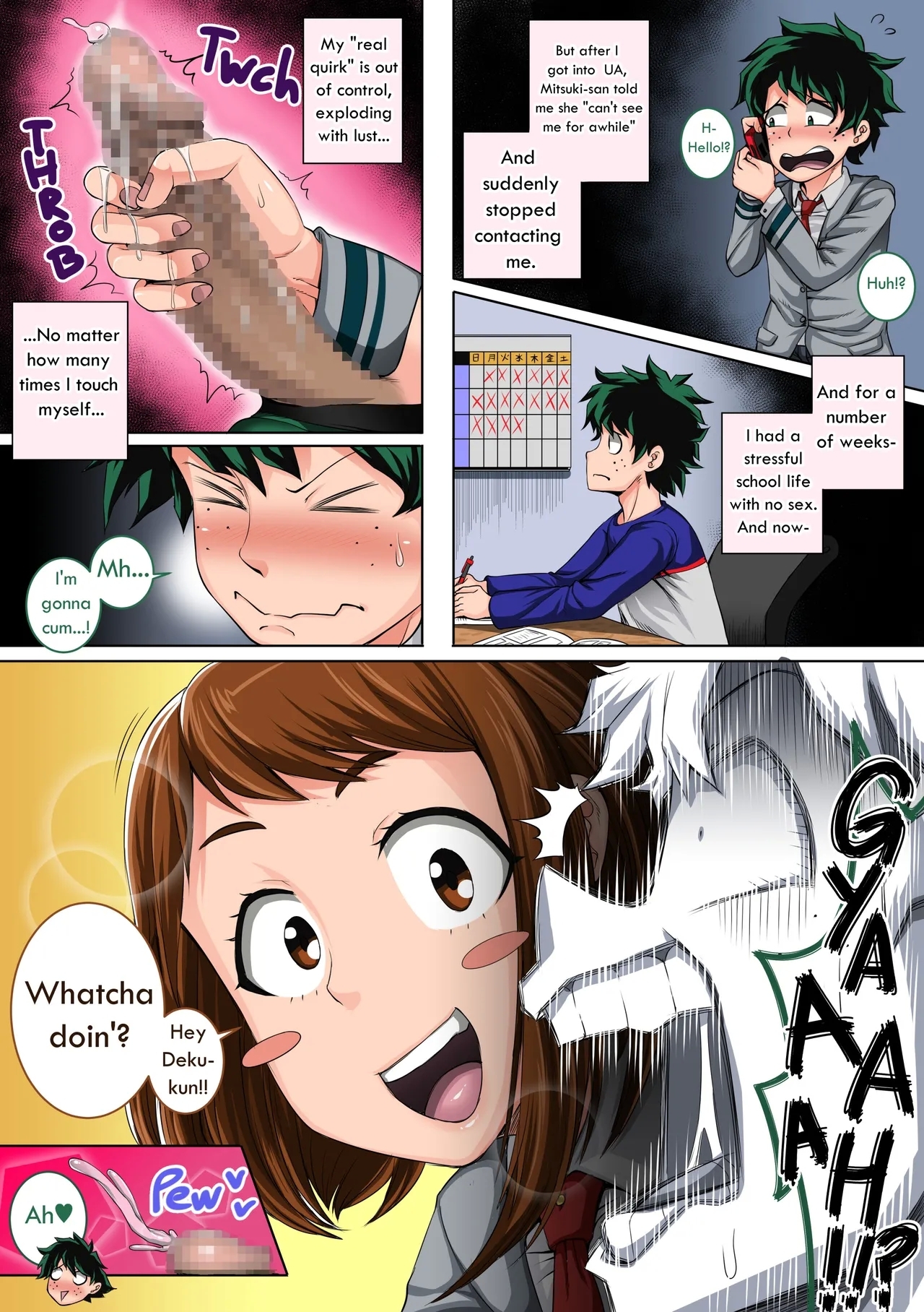 Boku no Harem Academia: 3-wa Ochako Hen "Arata na SEX Friend" - Page 5
