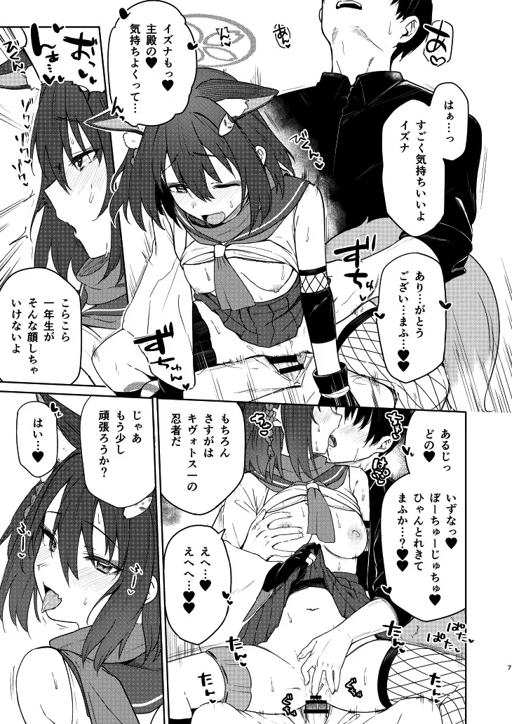 Izuna to Tokkun suru Hon - Page 7