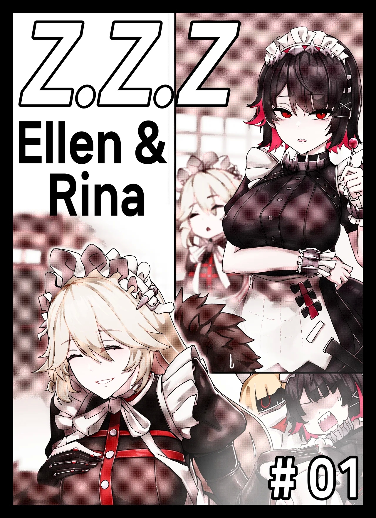Z.Z.Z Gravure #01: Ellen & Rina - Page 1