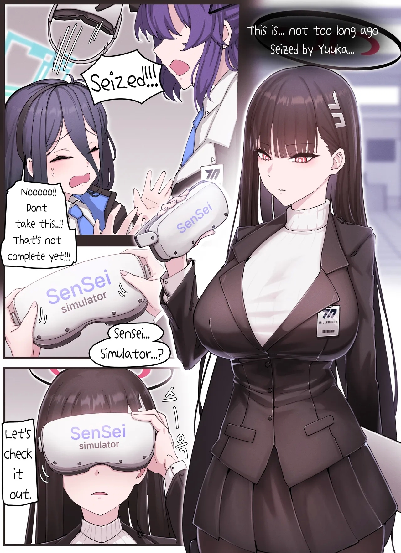 Kivotos Gravure #03: Sensei Simulator - Page 2