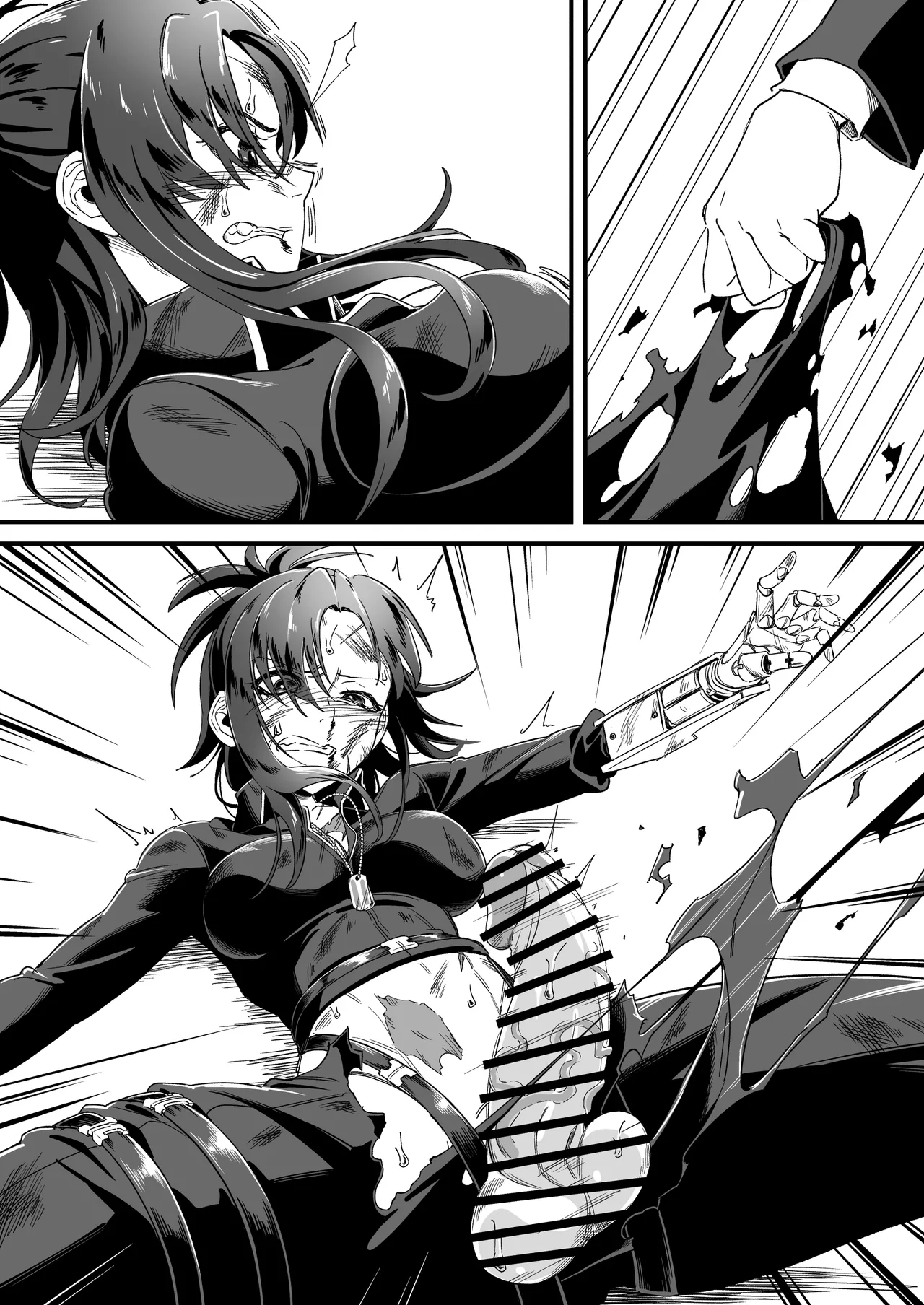 Untitled Angelia × RPK-16 futanari manga - Page 3