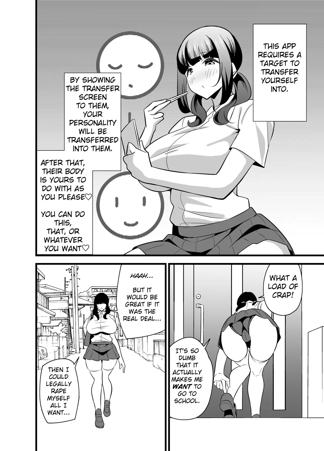 My Body is So Lewd That I Used an App to Possess an Old Guy and Do Whatever I Want To It! - Page 5