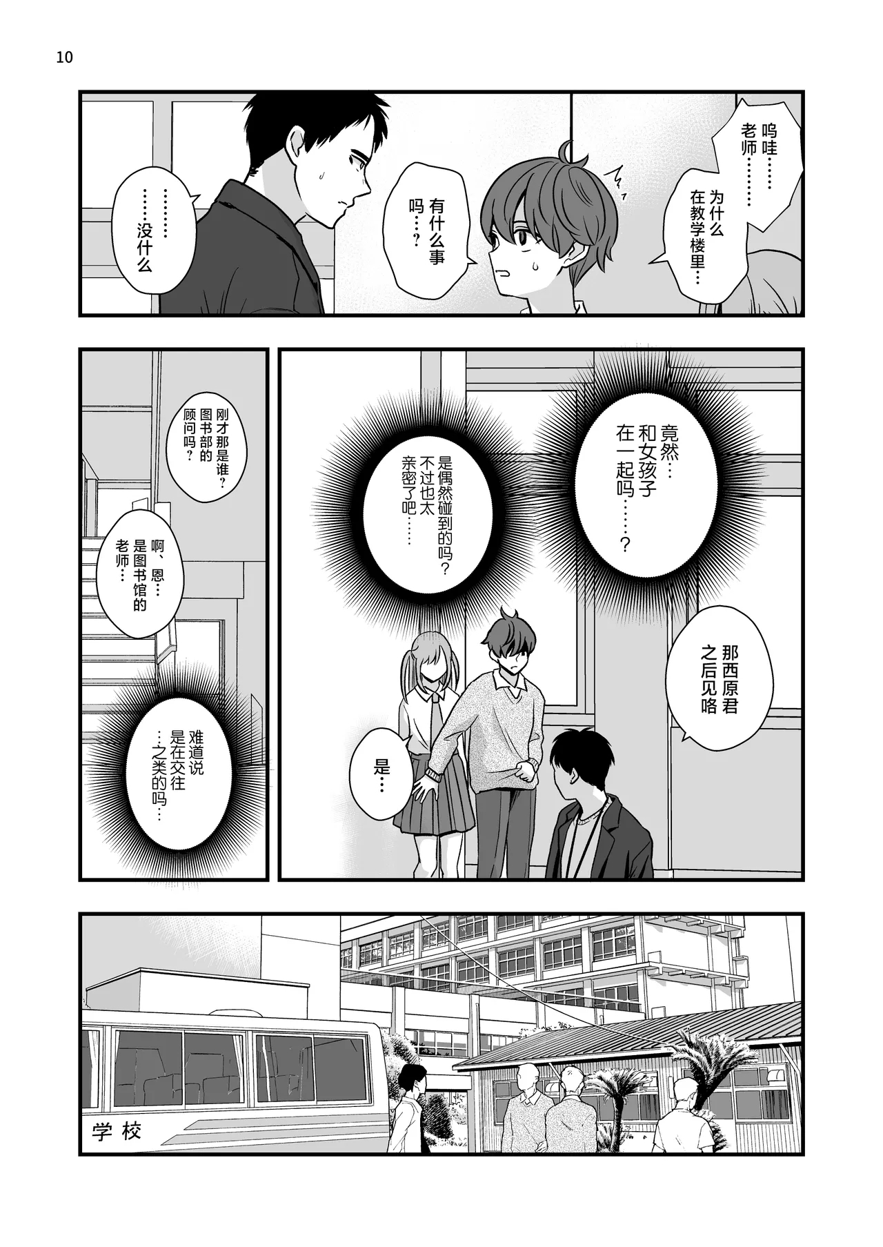 Houkago no Toshoshitsu de Seito to Asoberu Shigoto - Page 10