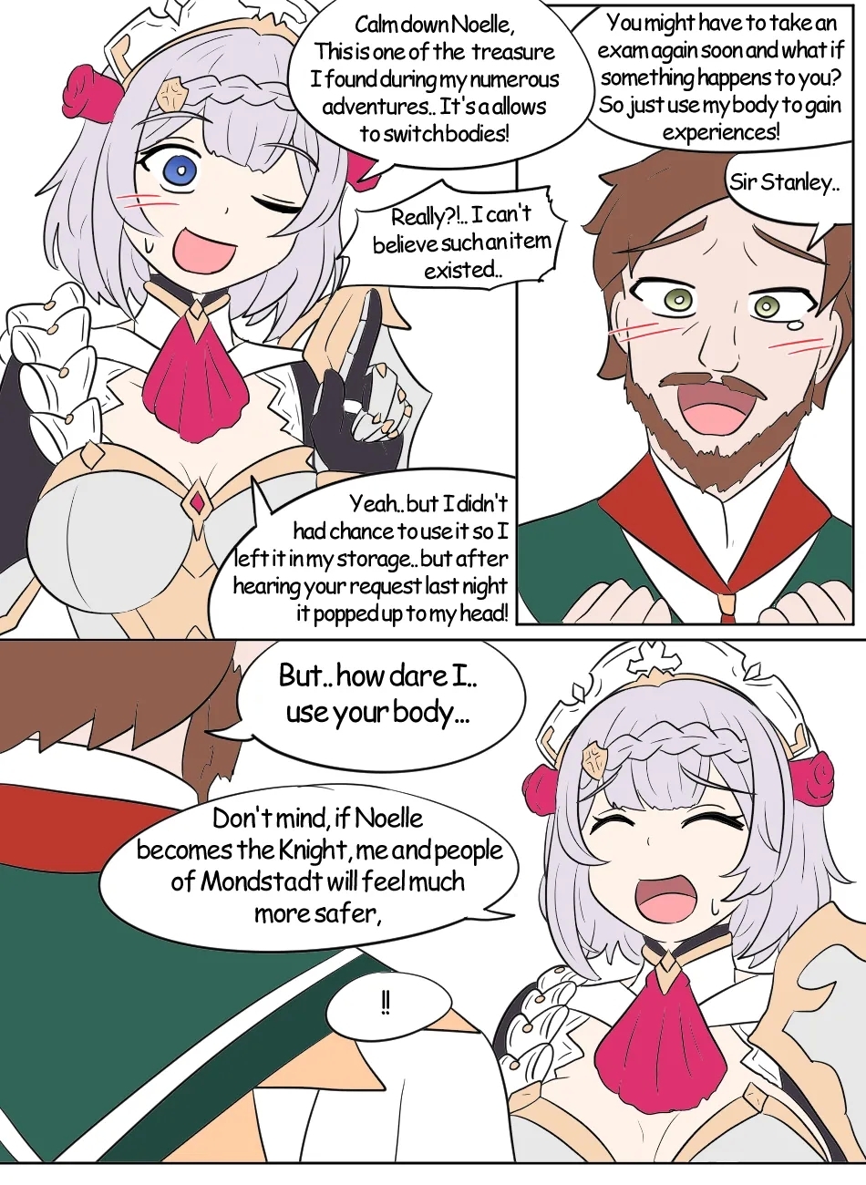 Genshin TSF: Swap-toss - Page 11