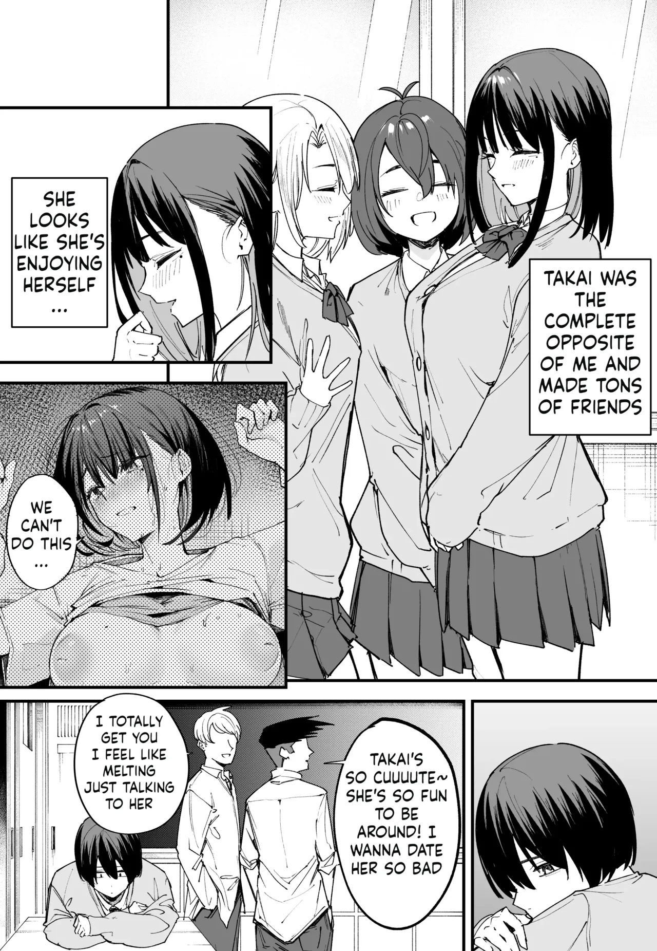 Kyonyuu no Tomodachi to Tsukiau made no Hanashi Zenpen - Page 15