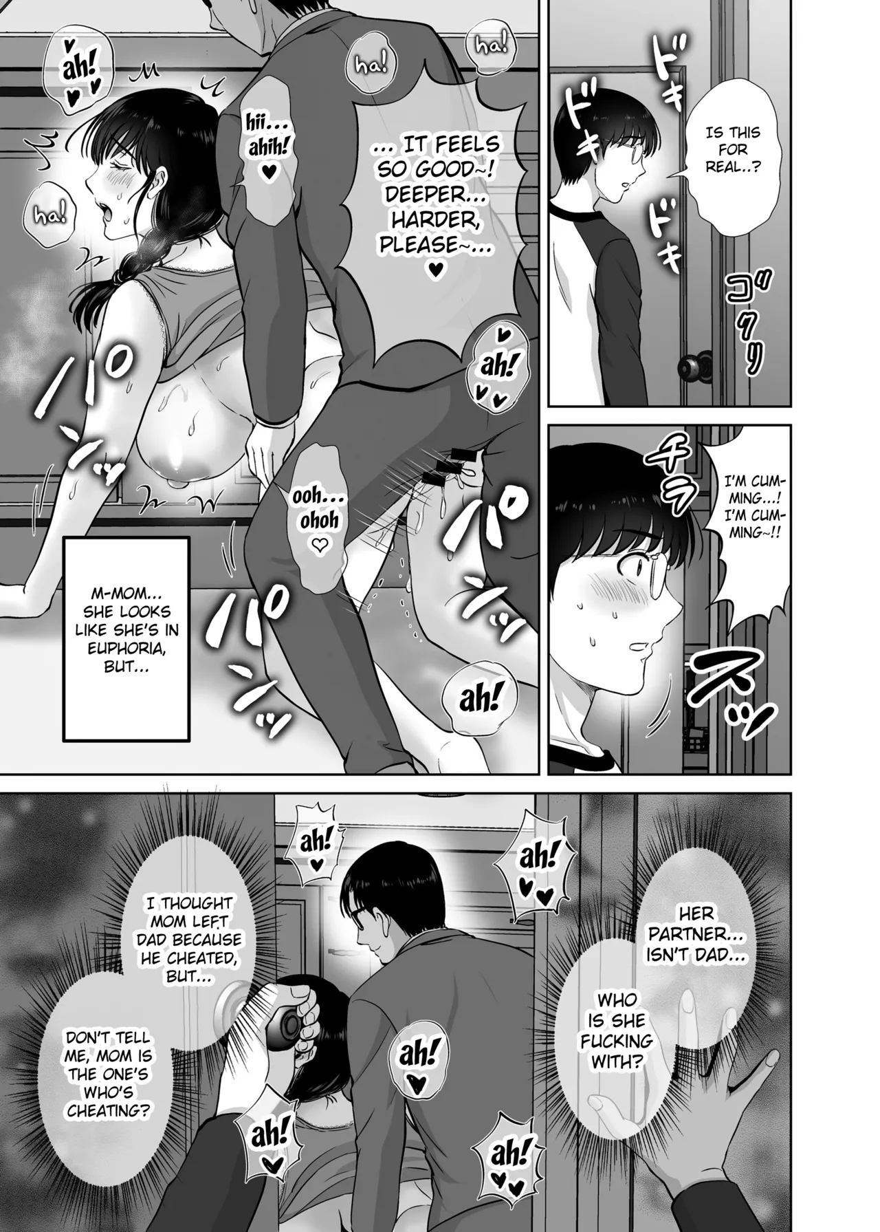 Kyonyuu Kaasan no Namachin de Ikimakutta Hanashi - Page 27