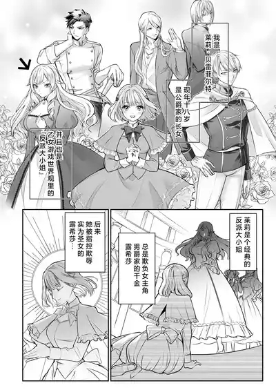 otome gemu no akuyaku reijodesuga shio taio no oji denkakara nigeyou to shitara dekiai sekkusu sa rete shimaimashita | 转生成为乙女游戏反派千金试图逃离冷漠王子殿下失败反被宠溺地吃干抹净 4
