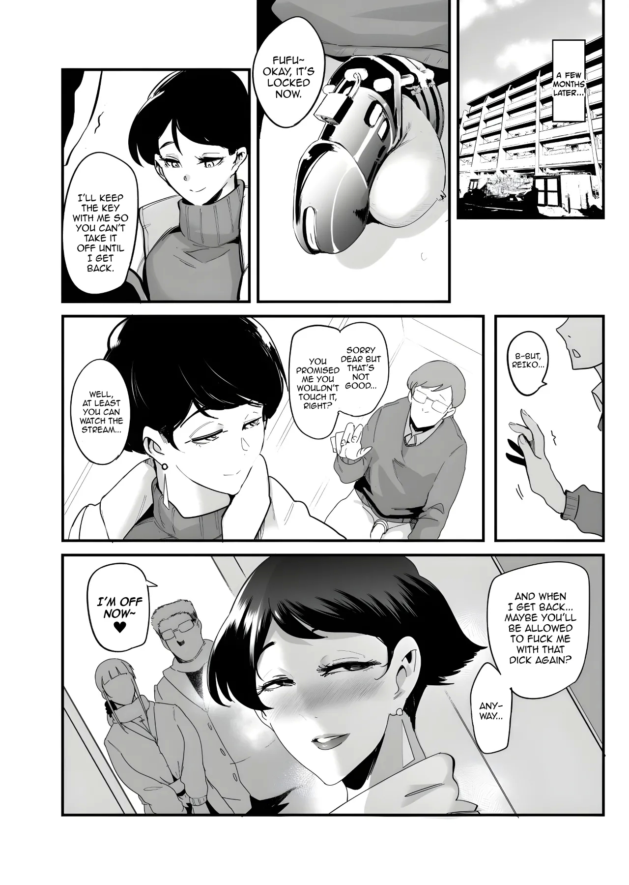 Fella Mask Fujin| Blowjob Mask Wife - The Case of Reiko Takahashi - Page 40