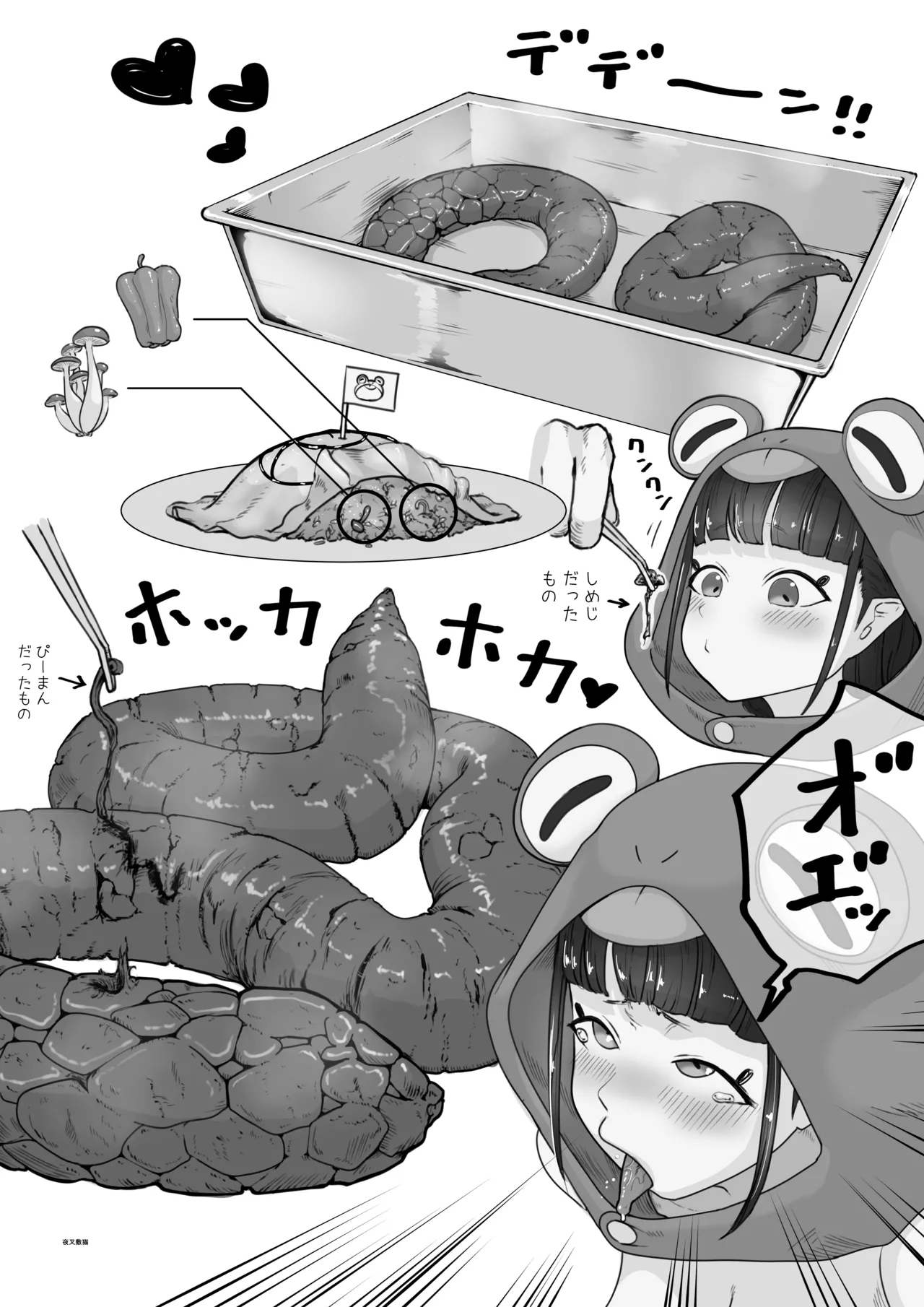 腹透蛙少女 11