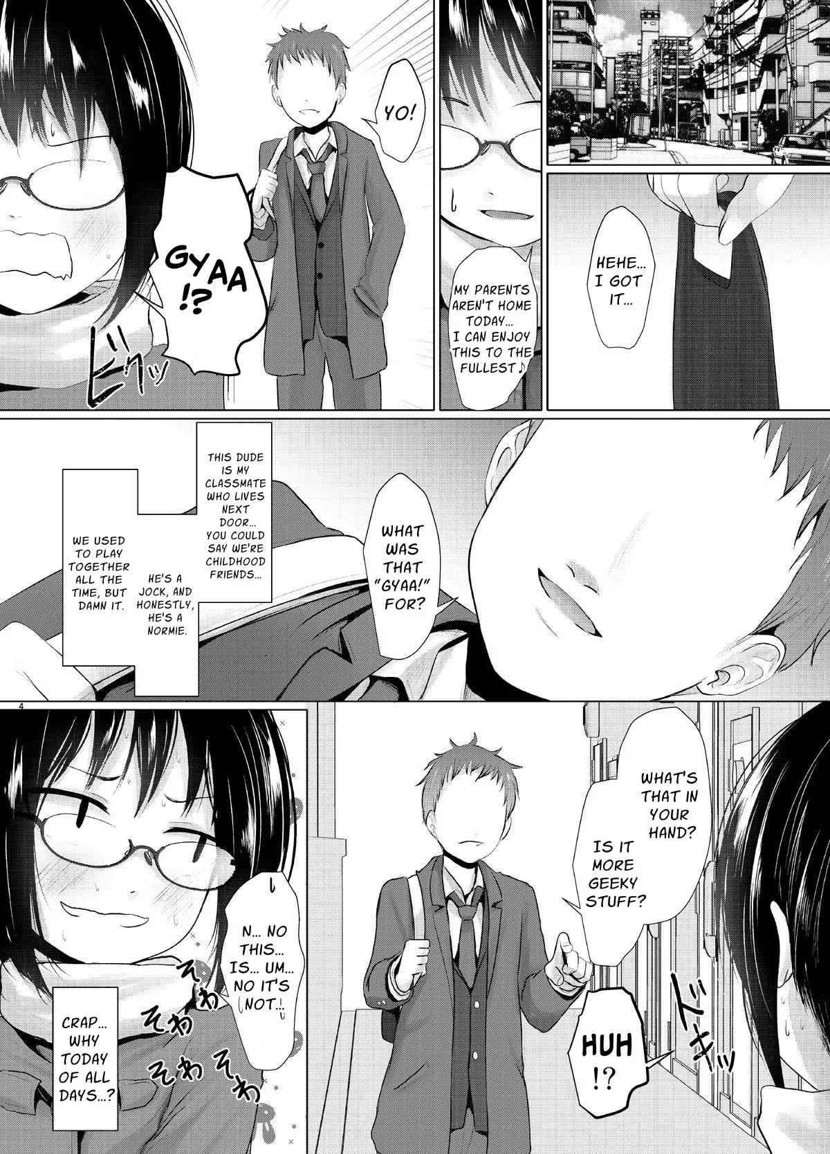 Kitsune to Budou] Ota na JC no Ecchi na Koukishin | Otaku JC's Erotic Curiosity - Page 3