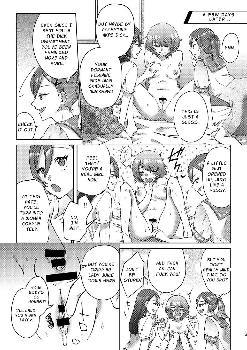 Josei-ka Ani kara Kanojo o Netocchae! | Just Steal Her From Your Feminized Brother! - Page 14