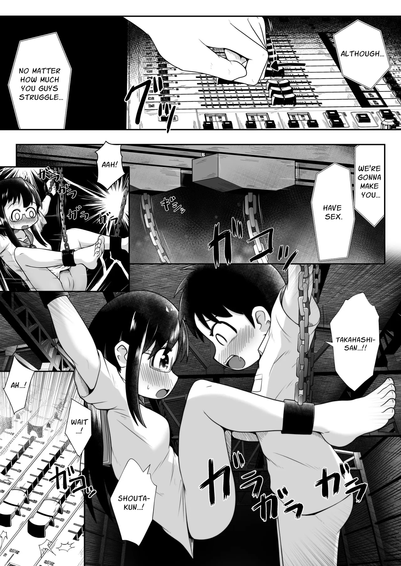Doukyuusei no Danjo ga Rachi Sarete Uramono AV Satsuei no Tame ni Kousoku Sareta mama Koubi Saserareru Ohanashi | Abducted And Made To Fuck While Restrained For An Underground Porn Flick - Page 7