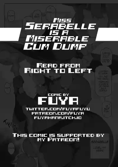 Miss Serabelle is a Miserable Cum Dump R18 Comic 2
