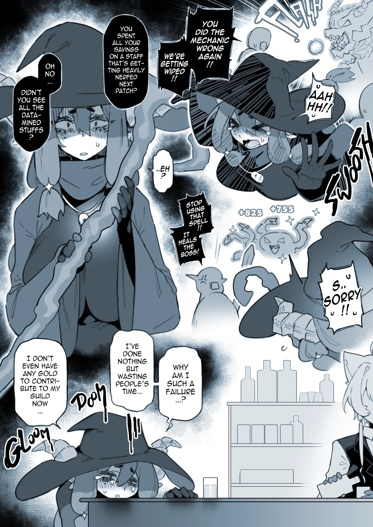 Miss Serabelle is a Miserable Cum Dump R18 Comic - Page 4