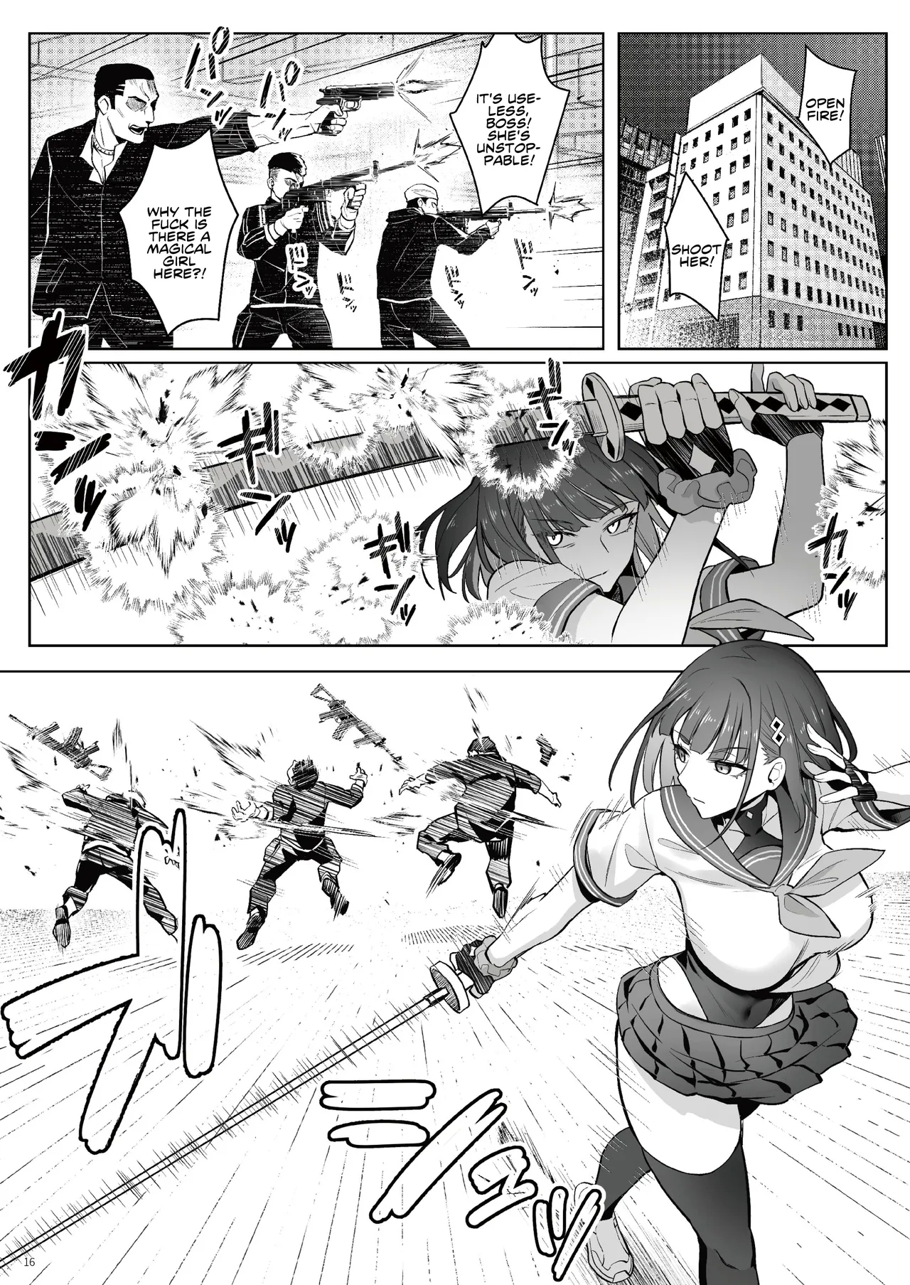 Moto Mahou Shoujo no Shigoto Hanashi Ao Zenjitsutan | Former Magical Girl Blue's Work: The Prequel - Page 15
