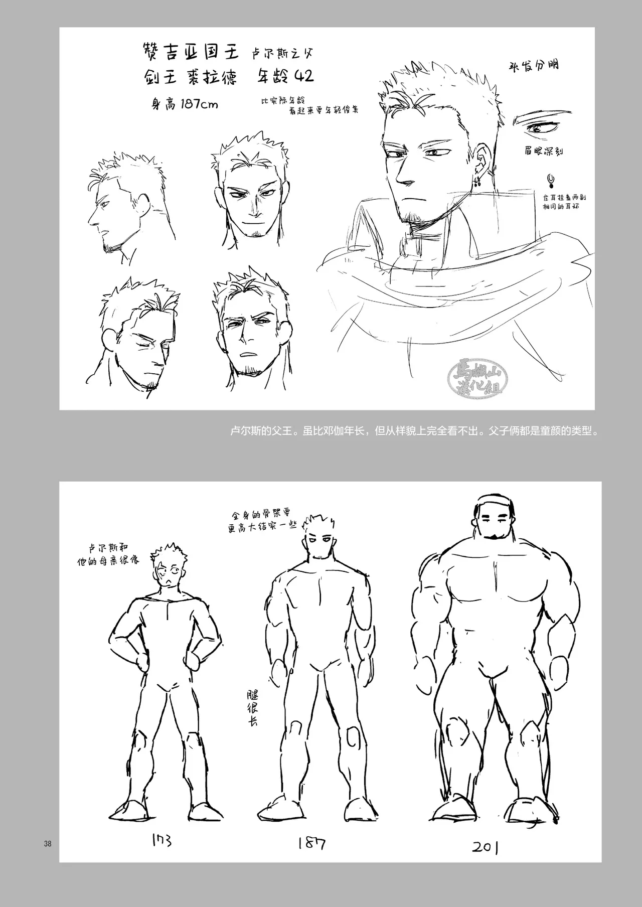 ken no kuni no ōji to jūsha u~ebu shūgō hon | 剑之国的王子和侍从 Web集合本 - Page 37