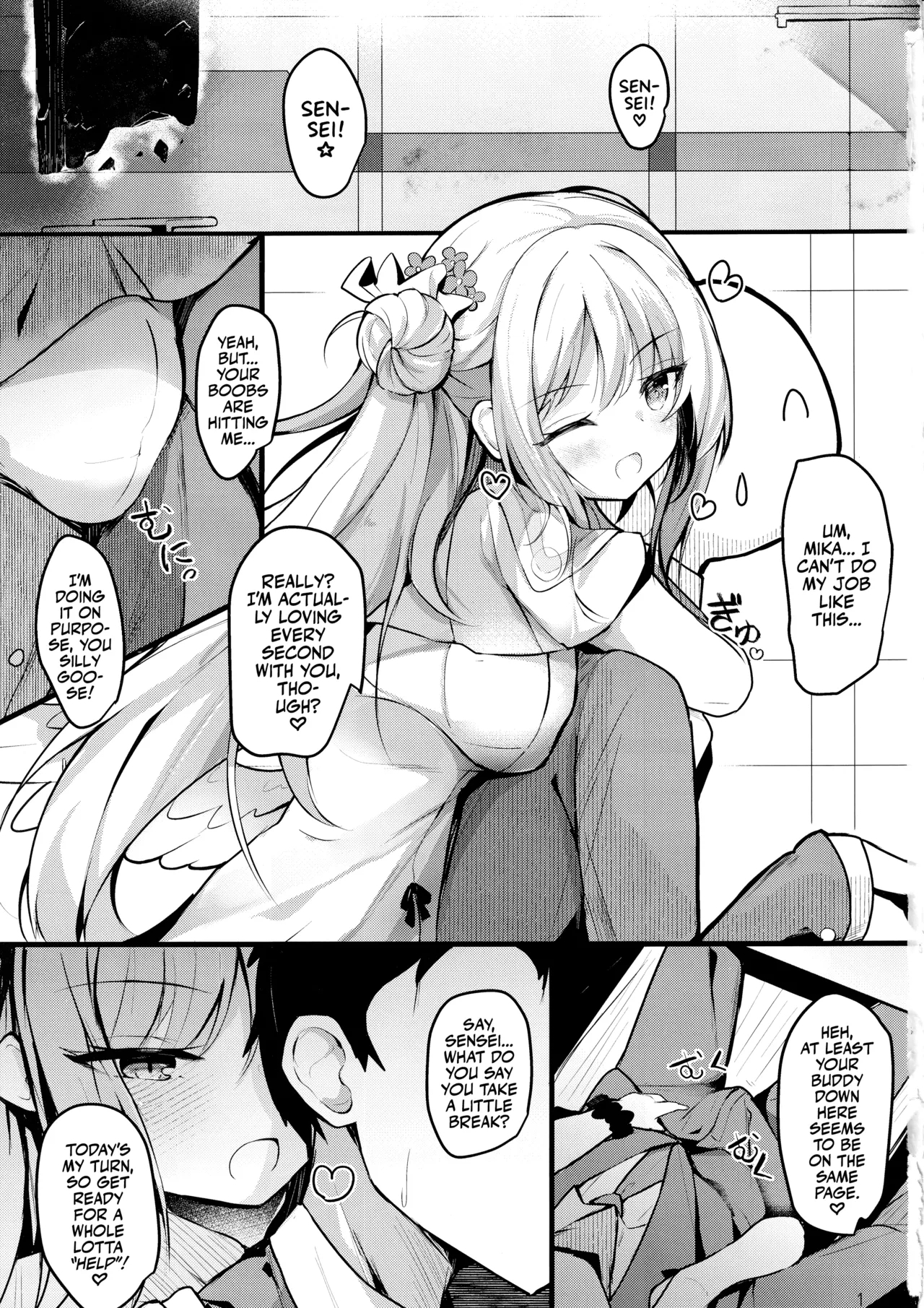 Mika no Yuuwaku Tanetsu Ecchi - She seduces her loving teacher and gets him to have sex with her inside. - Page 2