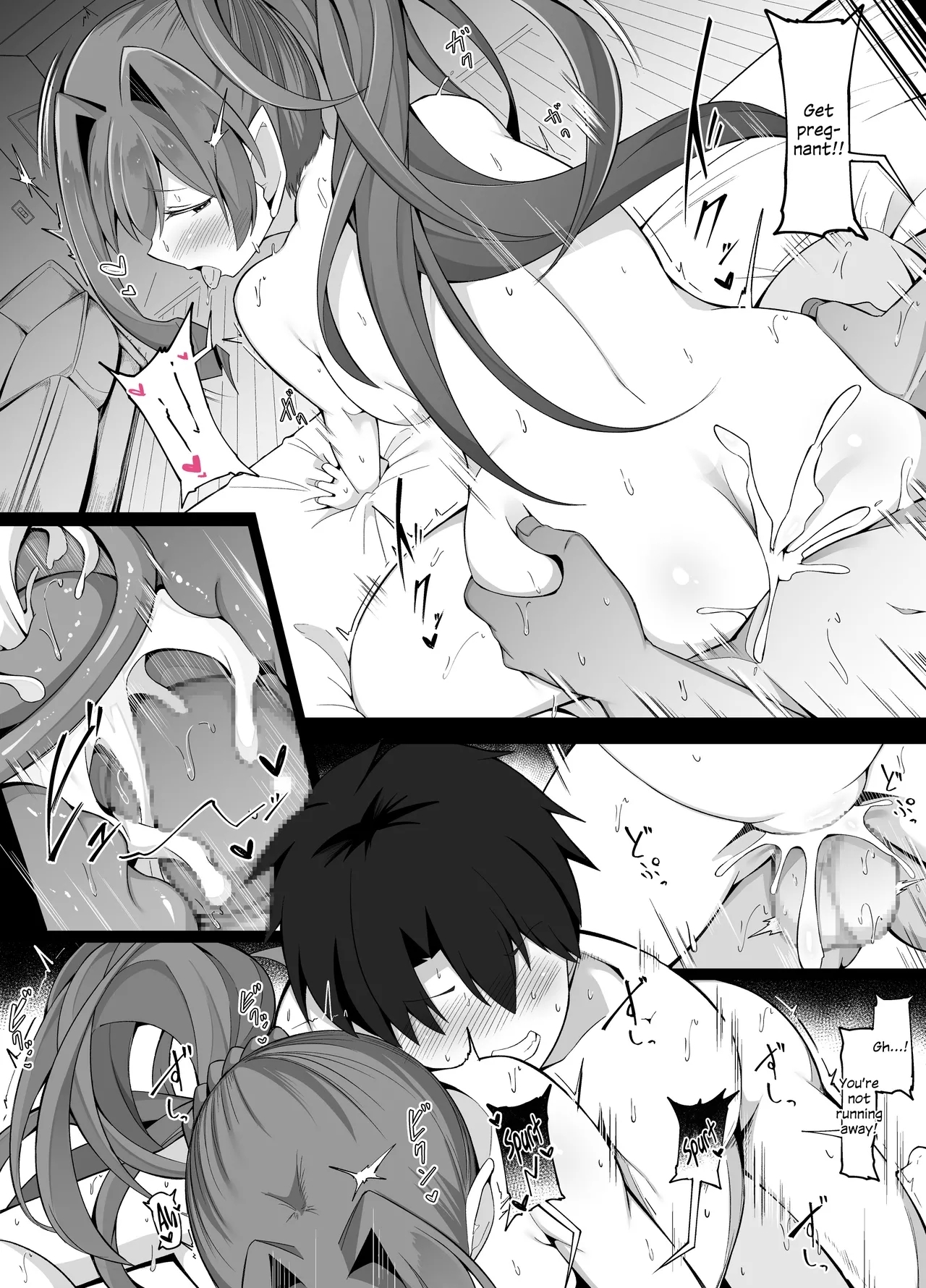 Ero Doujinshi o Model Honnin ni Genkou Tetsudawaseru Yatsu - Page 9