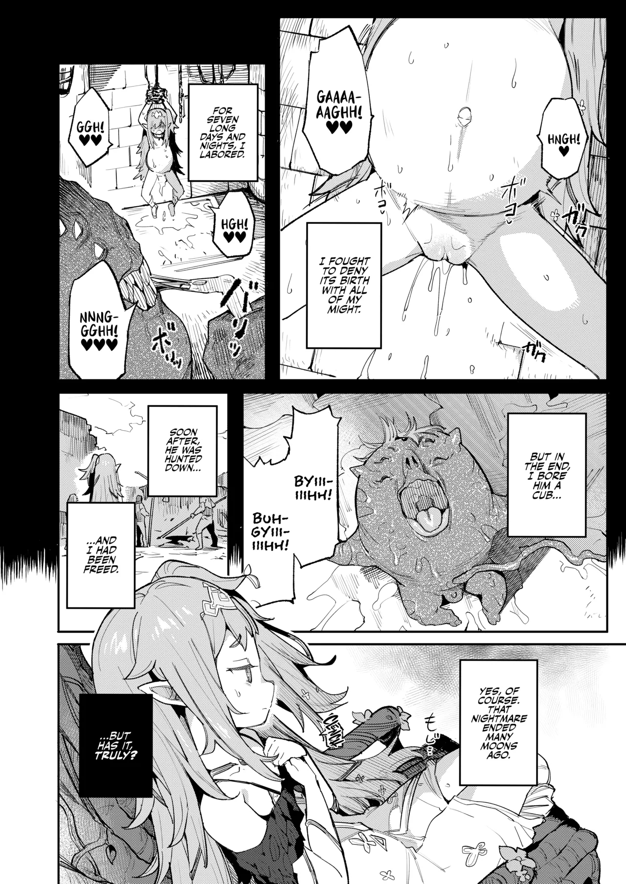 Seirei Rougoku Nyehiru| Enslaved Nymph Nyehil - The Tale of a Broken Sow Whose Immature Womb Was Trained To Submit - Page 8