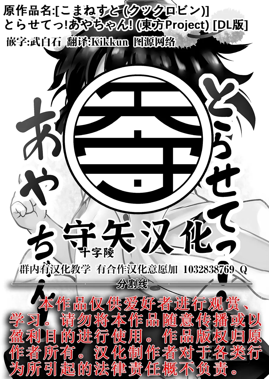 Torasete! Aya-chan! | 让我拍吧！文文酱！ - Page 25