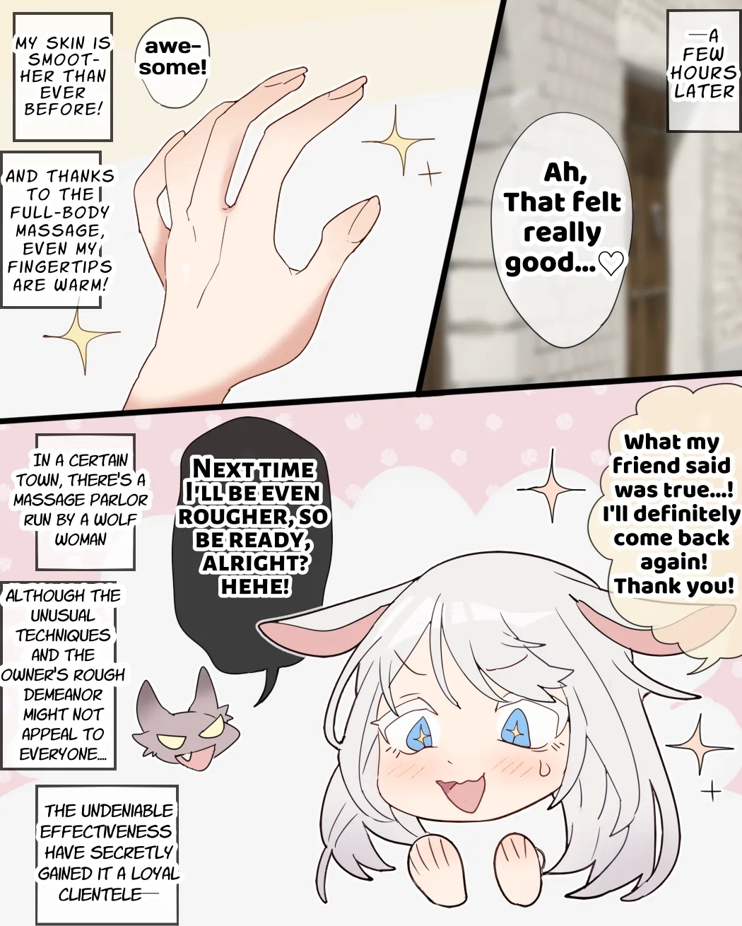 Being swallowed whole and rubbed pleasantly by a wolf girl - Page 6