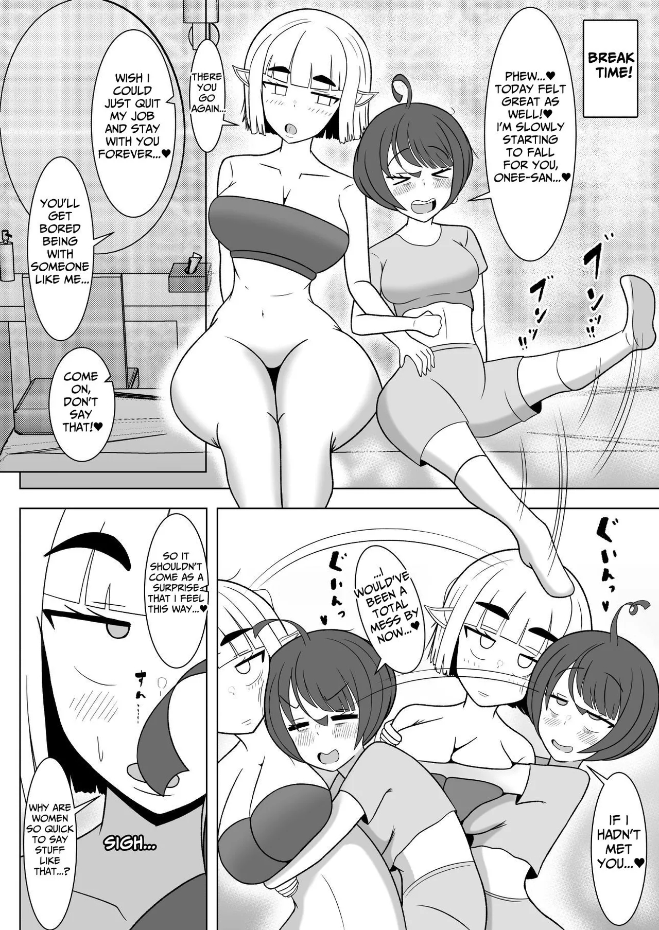 The Girls' Beauty Salon Where You Can Grow One - Page 16