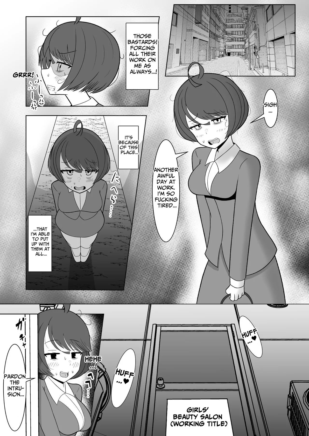 The Girls' Beauty Salon Where You Can Grow One - Page 3