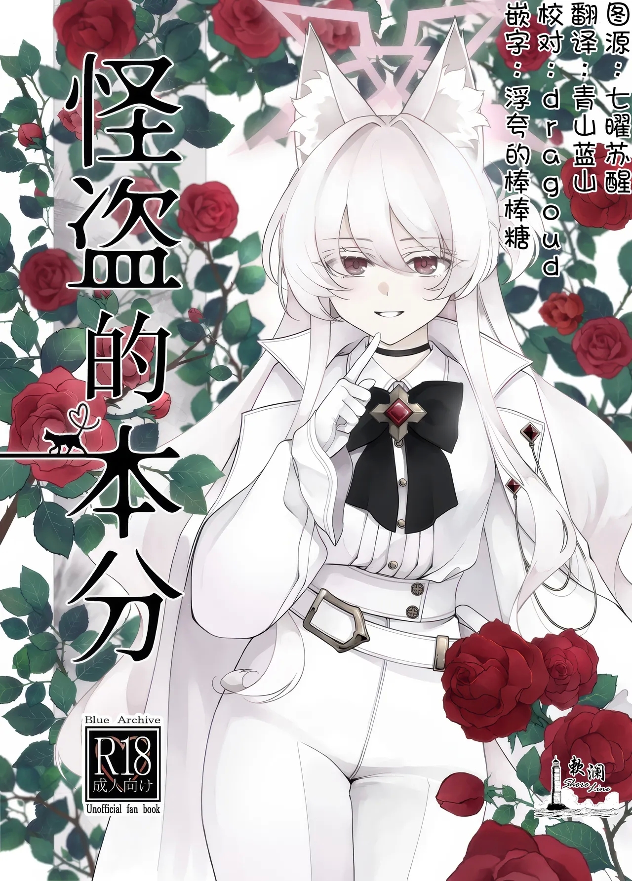 怪盗の本分 (C105) [Kyawalog (いとかわ)] (ブルーアーカイブ) [中国翻訳] 0