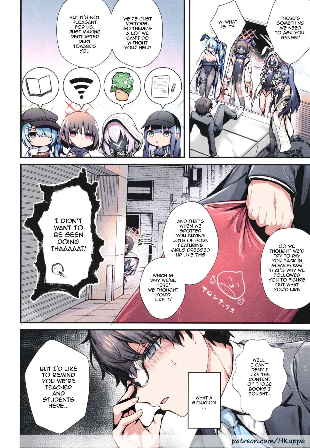 (C102) [えだまめ亭 (うこ)] バニ+ (ブルーアーカイブ) [英訳] [カラー化] - Hentaiaz.com - 3