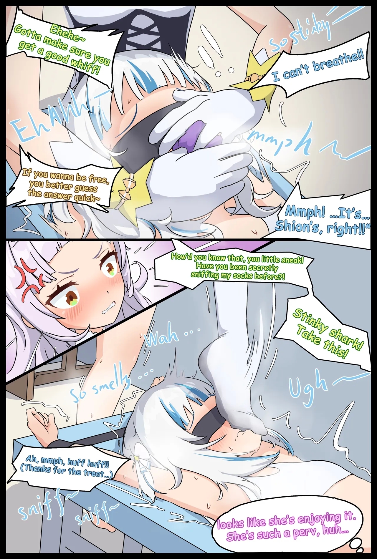 Stinky Thief and Smell tortures - Page 21