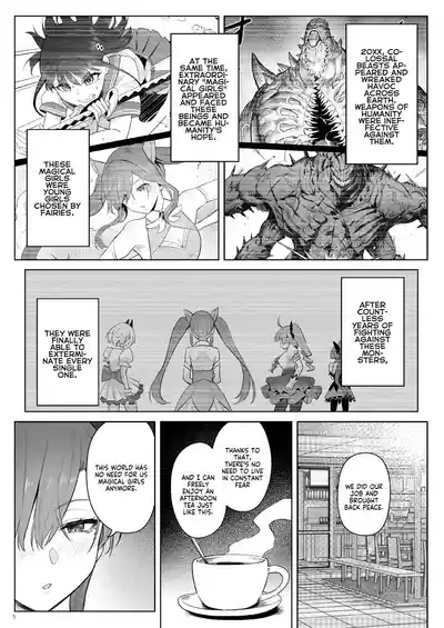 Moto Mahou Shoujo no Shigoto Hanashi Ao Zenjitsutan | Former Magical Girl Blue's Work: The Prequel 3