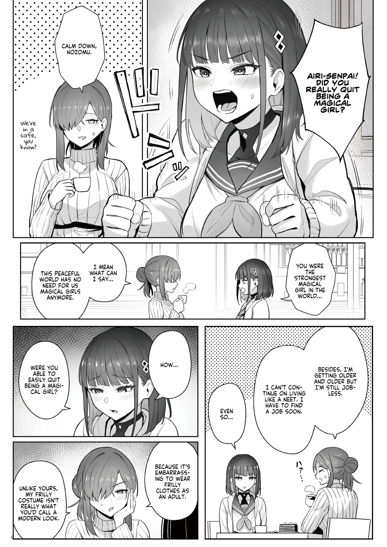 Moto Mahou Shoujo no Shigoto Hanashi Ao Zenjitsutan | Former Magical Girl Blue's Work: The Prequel - Page 5