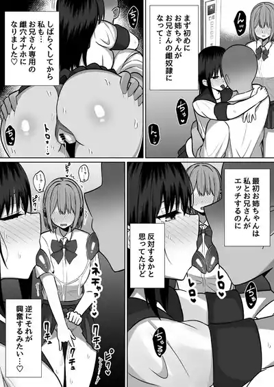 Kyonyuu Mesu Onaho no Shitsukekata ~ Binkan Taishitsu no Dosukebe Kyonyuu Shimai to Iki Gaman Training 7