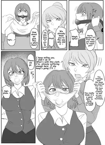 A young lady being arrested. Chapter 1-8 6