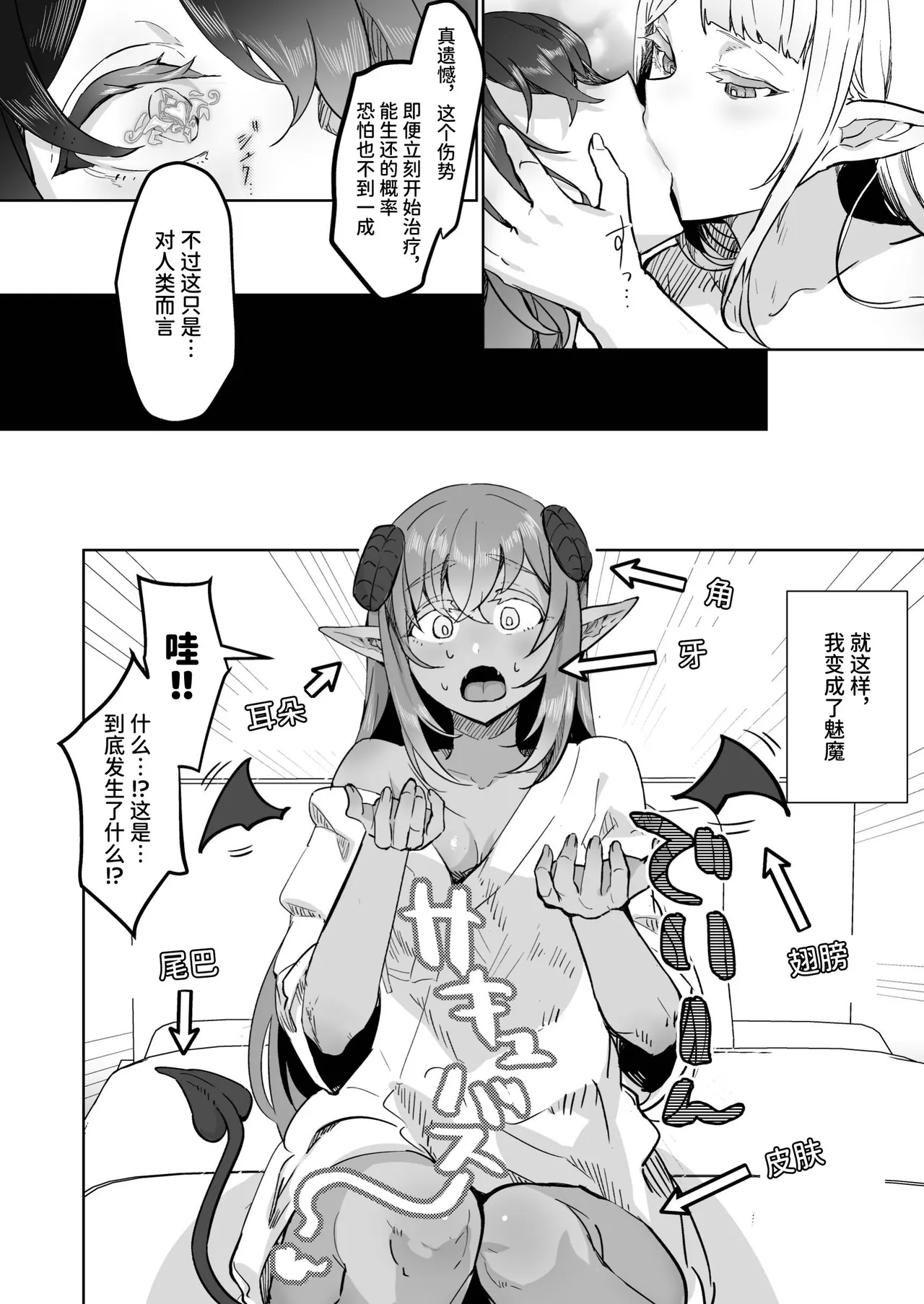 Futanari Chiryou Succubus Clinic Zero| 扶她治疗魅魔诊所 零 - Page 6