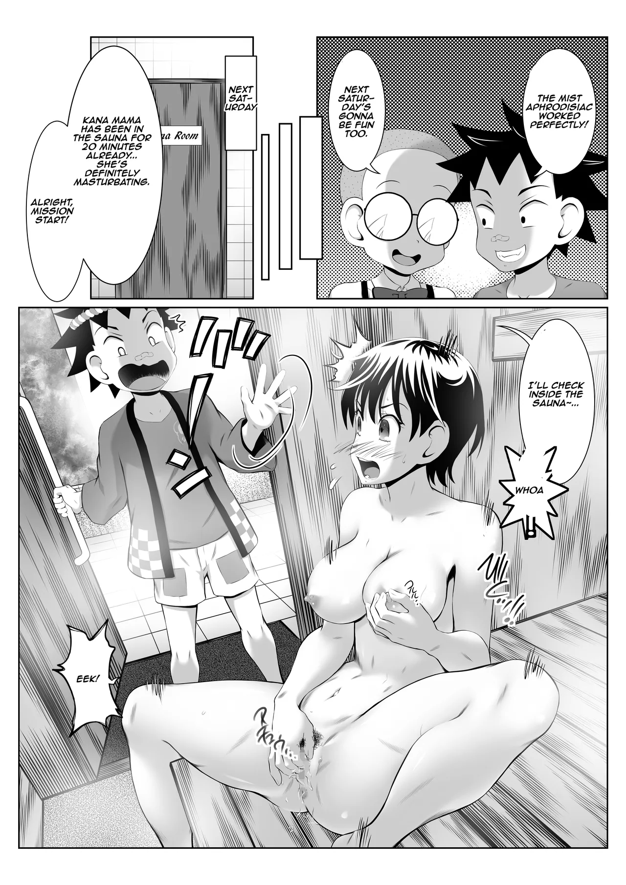 Sentou Onnayu de Kyouhaku SEX Mission! | Blackmailed SEX Mission in the Women’s Public Bath! - Page 19