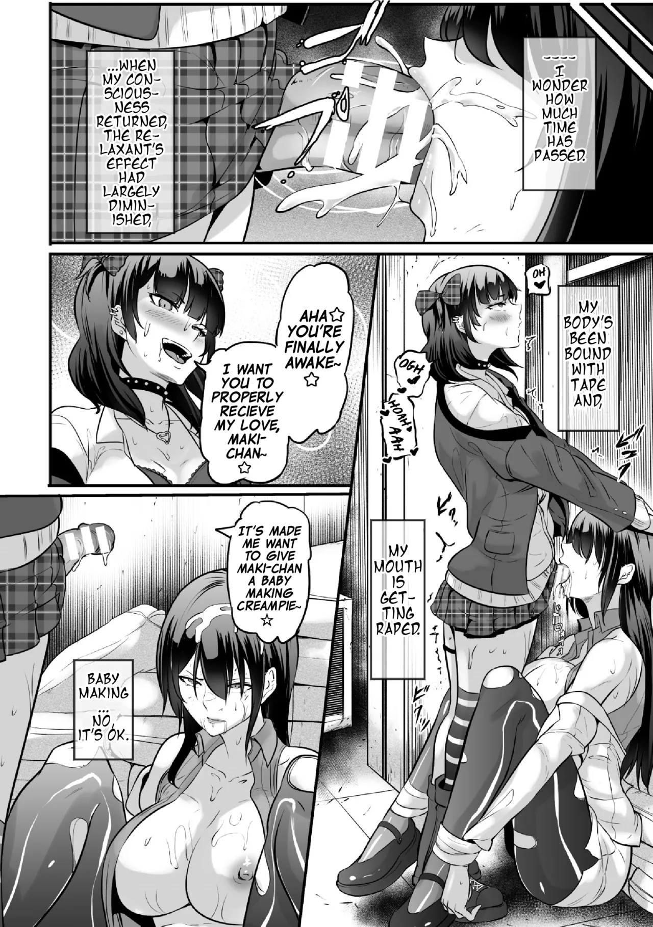 2D Comic Magazine Futanari Les Haramase Mesuzao Fuck de Kyousei Chakushou! Vol. 2 | Futanari Lesbian Impregnation, Forced Fertilization from Getting Fucked Woman Dick! - Page 20
