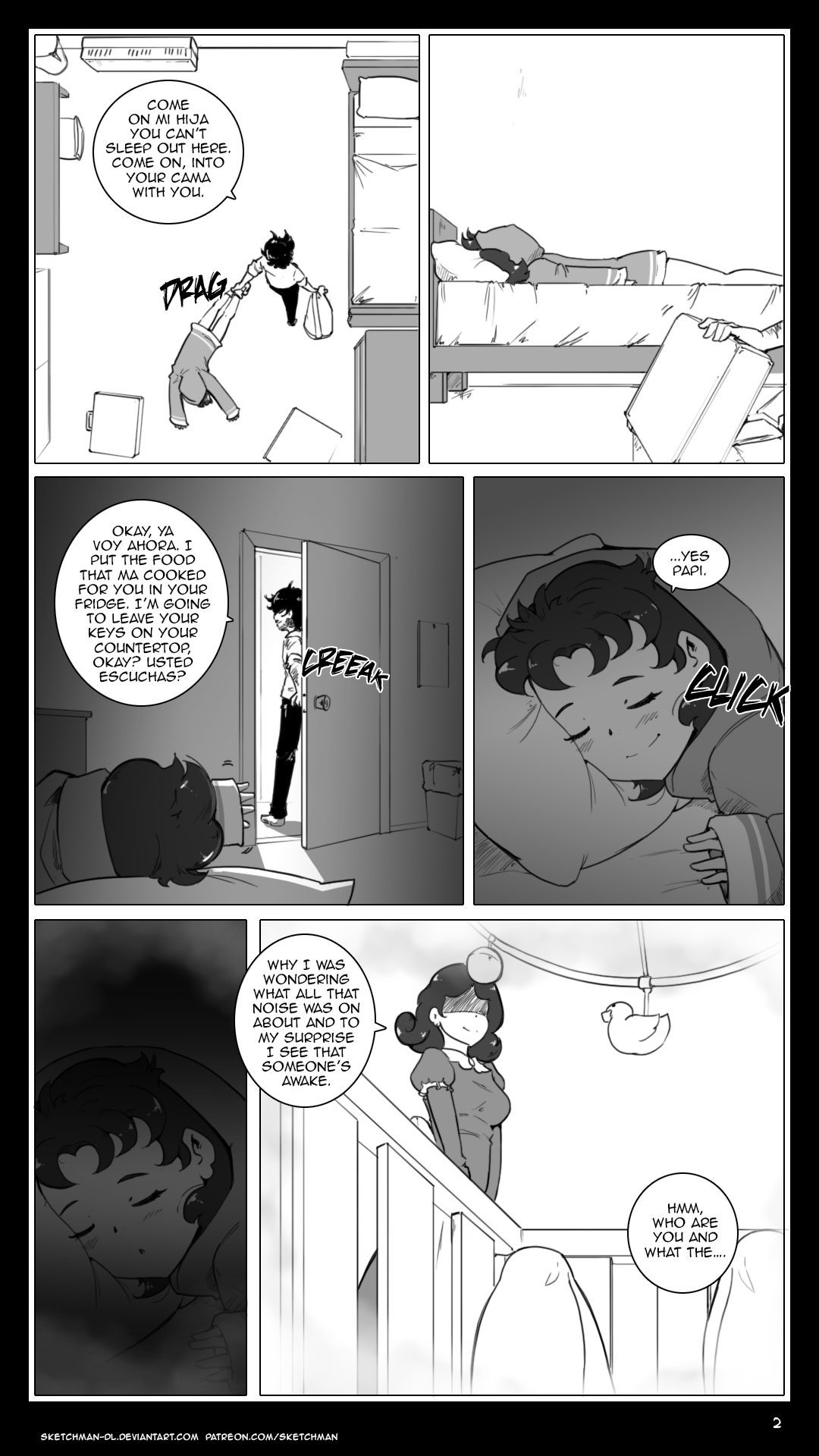 Sketchman new comic - Page 2