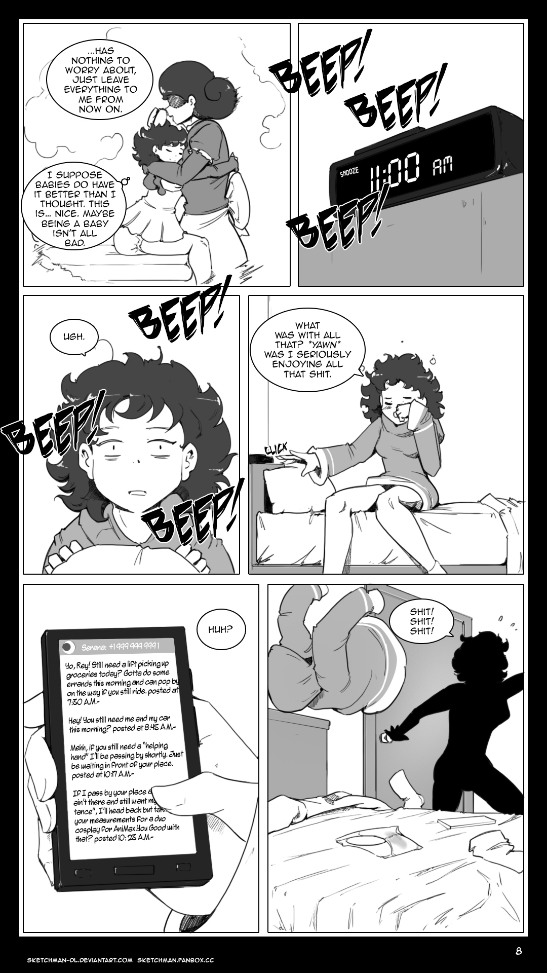 Sketchman new comic - Page 8