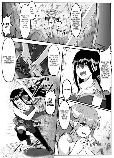Succubus ni Zanpai Shita Onna Kenshi, Futanari ni Sareru | Defeated by a Succubus: A Swordswoman’s Descent into Dickchick Debauchery 4
