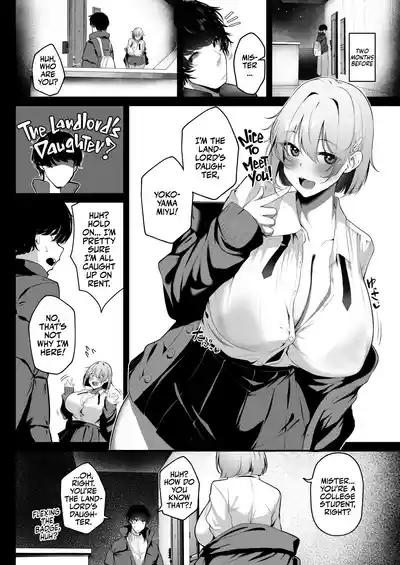Ooya no Musume no Kyonyuu Gal ni Benkyou Oshietara Ecchi Shite Kureta Hanashi | The Landlord's Big-Tittied Gyaru Daughter Lets me have Sex in Exchange for Private Lessons! 4