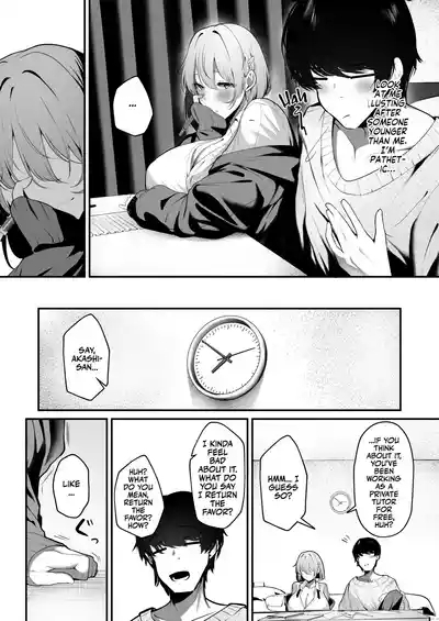 Ooya no Musume no Kyonyuu Gal ni Benkyou Oshietara Ecchi Shite Kureta Hanashi | The Landlord's Big-Tittied Gyaru Daughter Lets me have Sex in Exchange for Private Lessons! 8